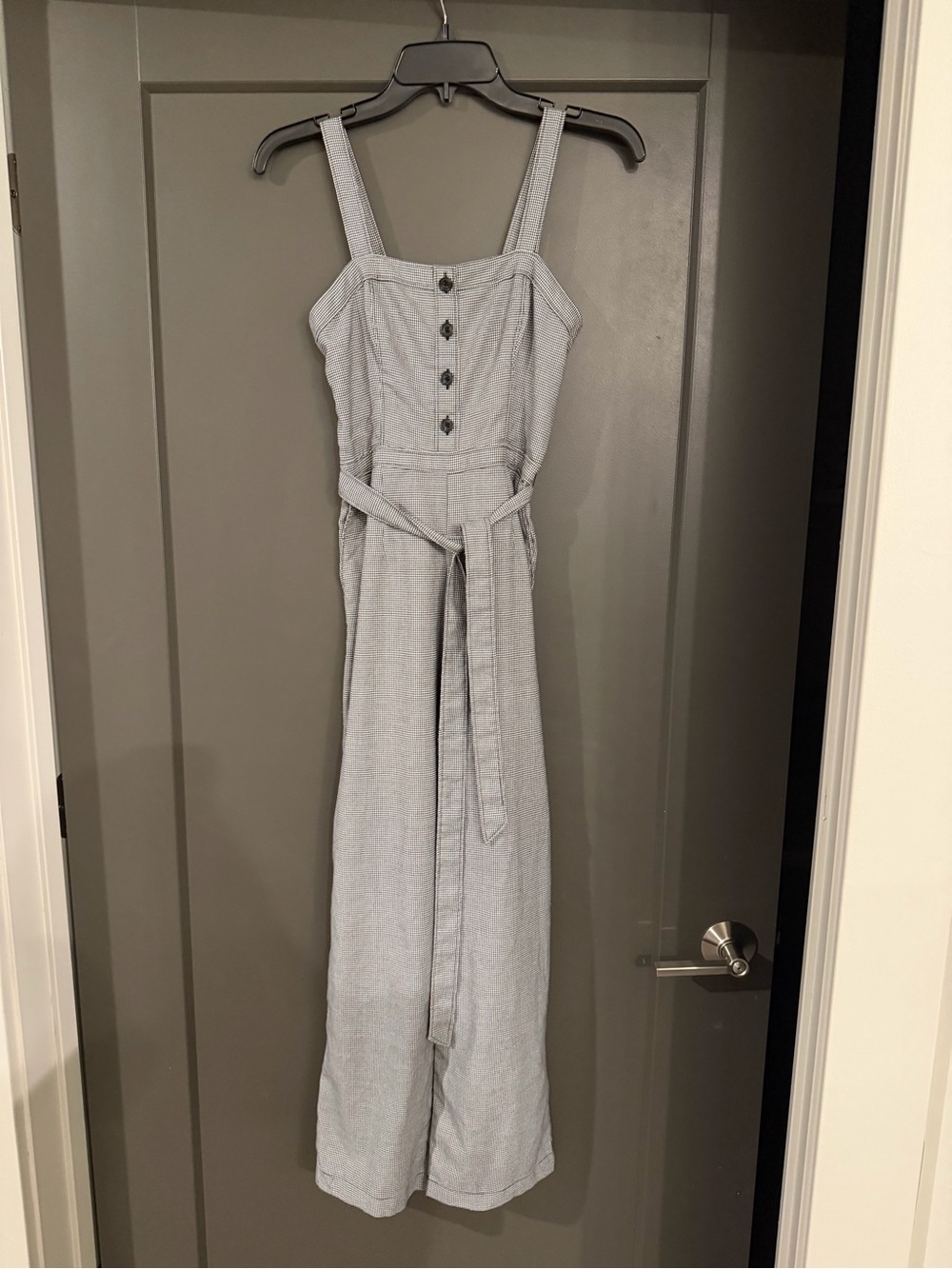 Abercrombie & Fitch Jumpsuit Wide-Leg Jumpsuit with Tie Waist size XS - Picture 2 of 9